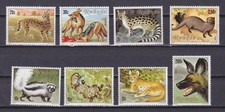 RWANDA 1981, Sc #1035-1042, Carnivorous Animals, MNH