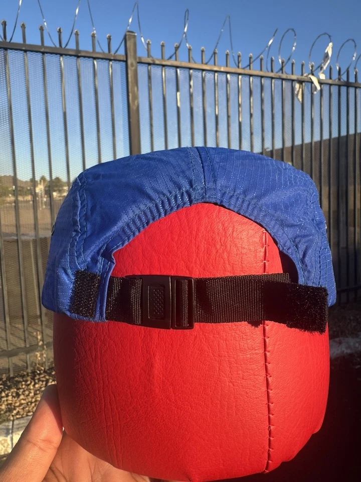 Gorra Nike Five Panel Nylon Strapback Años 90 De Colección RARA Increíble Estado Foto 3 de 4