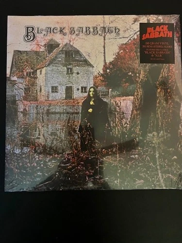 Black Sabbath SELF TITLED  hype Sticker Debut Album 180g New Limited Vinyl LP