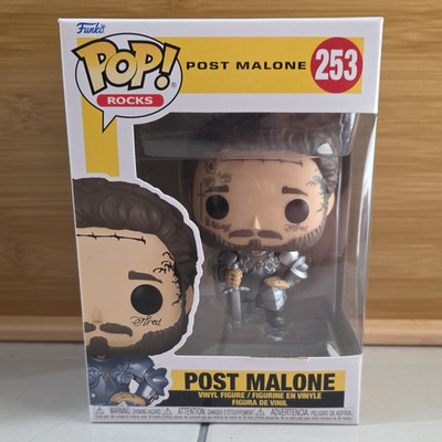 Funko Pop! Rocks Post Malone Vinyl Figure Pop! Vinyl #253 2021