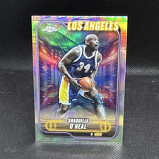 Topps Chrome 2024-25 Shaquille O'Neal #171 Los Angeles Lakers Refractor