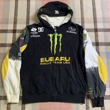 DC Ken Block Monster Energy Subaru Rally Team STI WRC WRX Hoodie XL!!!