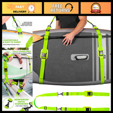 Adjustable SUP Kayak Paddle Board Carrying Strap - Lightweight Durable Carrier