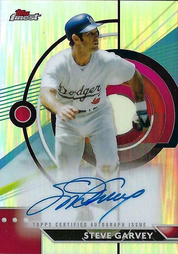 Steve Garvey #FA-SG 2023 Topps Finest Autographs card