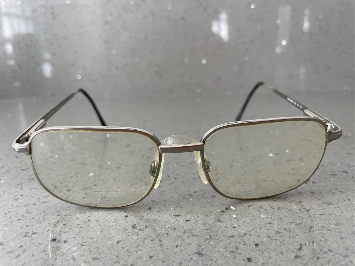 Silver Men 140 mm - 150 mm Temple Vintage Eyeglasses for sale | eBay