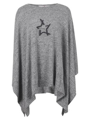 Bellybutton Maternity Damen Umstandsponcho in Grau