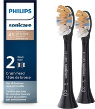 Philips Sonicare A3 All-in-One Replacement Electric Toothbrush Heads 2 Heads 