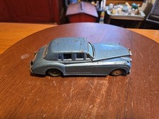 Vintage 8.5" Yonezawa Japan Tin Litho Rolls Royce Silver Cloud Friction Car READ