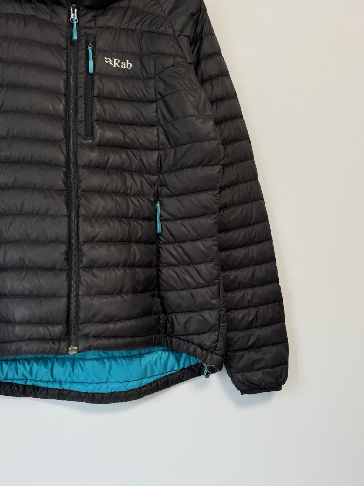 Ladies Rab Microlight Alpine Jacket Down Filled O… - image 8