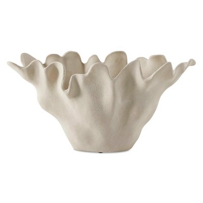 Uttermost 18284 Sand Dune 22''W Earthenware Decorative Bowl - Natural