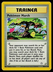 Pokemon March 102/111 Neo Genesis Common Trainer