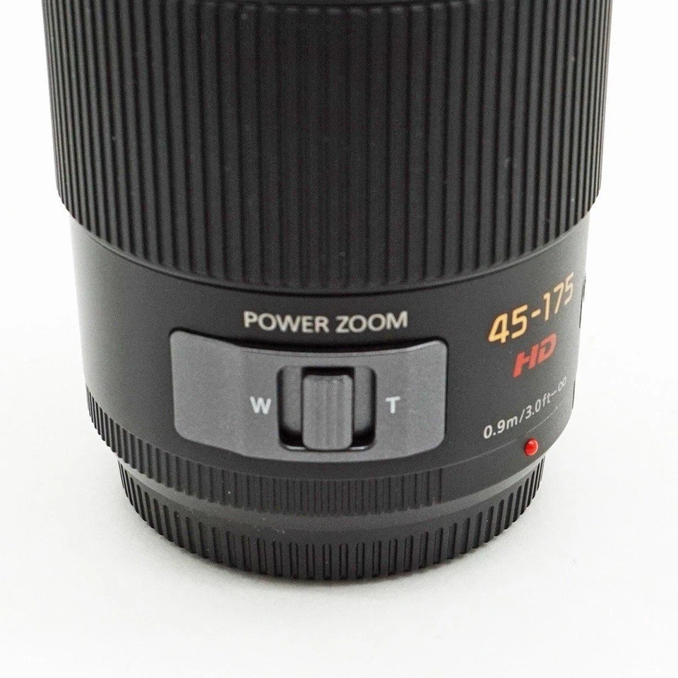 N.MINT Panasonic LUMIX G X Vario PZ 45-175mm F/4.0-5.6 ASPH POWER O.I.S Black - Image 3 of 4