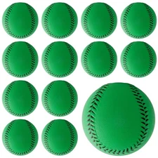 Foam Baseballs 12 Pack Soft Baseballs Youth Teenager Players Sports Training-NEW