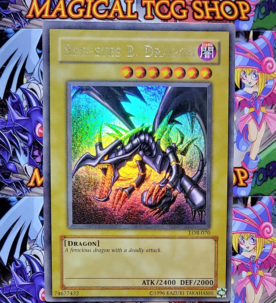 Red-Eyes B. Dragon LOB-070 The Legend of Blue Eyes White Dragon