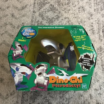 Dino Chi Pterodactyl Robo Pet Interactive Toy Dinosaur Tiger Electronics NRFB