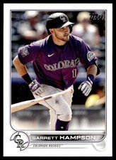 2022 Topps Garrett Hampson Colorado Rockies #234