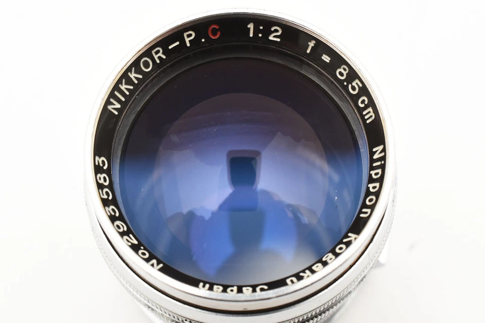 [Exc+5] NIKON NIPPON KOGAKU NIKKOR-P-C 8.5 CM F2 S MOUNT From JAPAN - Image 3 of 4
