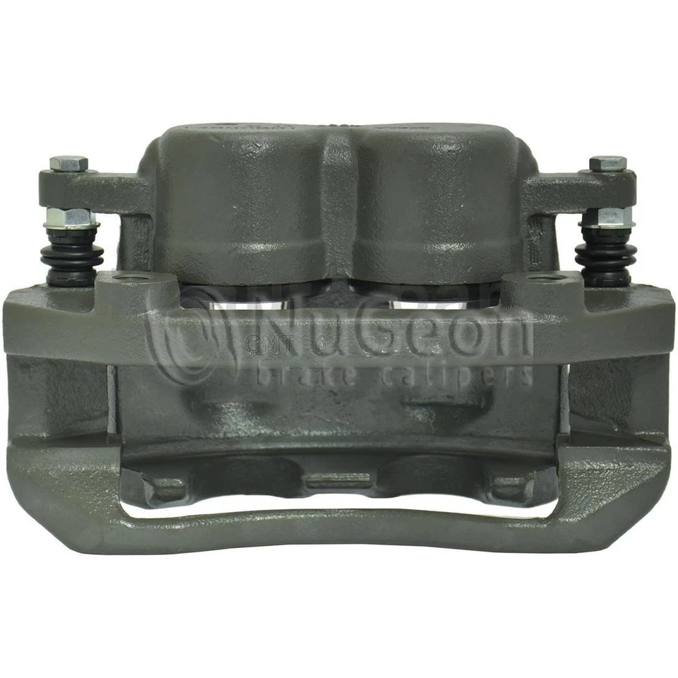 Pinças de freio a disco dianteiro + linha de freio dianteiro compatível com 2009 Dodge Ram 1500 - Imagem 2 de 4