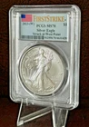 2023 (W)  $1 Silver Eagle PCGS MS70 FDOI FirstStrike