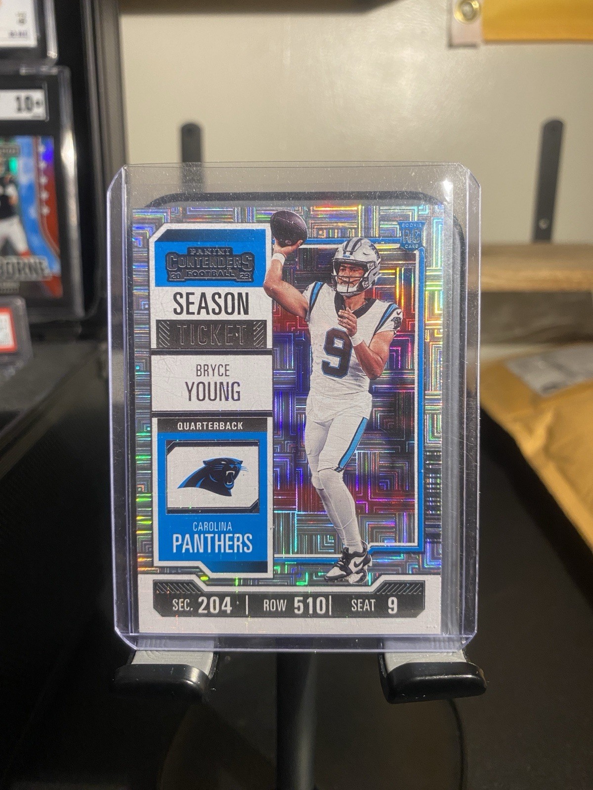 2023 Panini Contenders - Season Ticket Bryce Young #15 (RC) Silver Mojo Hobby