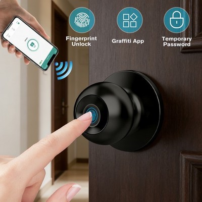 Tuya App Smart Door Lock Indoor Elektronische Fingerabdruck Bluetoot SF04
