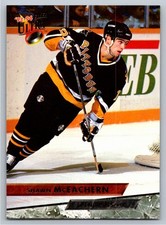 1993 Ultra #133 Shawn McEachern - Pittsburgh Penguins Hockey Card NHL