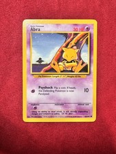 Pokemon TCG | Abra 43/102 | Common | Base Set | Lightly Played