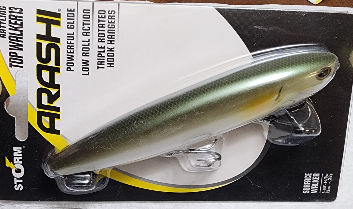 Storm Atw13 Pearl Ayu Arashi Top Walker Size 13 Topwater Fishing