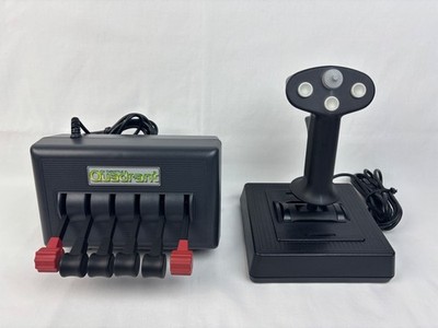 CH Products Flightstick Pro FSPUSB & Throttle Quadrant 300-133 Windows PC *READ*