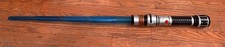 Hasbro Star Wars Obi-Wan Kenobi Lightsaber 2009 Jedi Toy Blue Sword C-086E Works