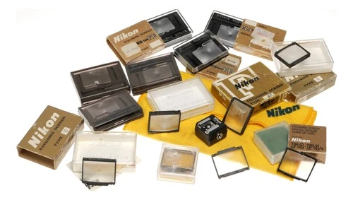 Nikon Focusing Screens Lot for FE F4 Cameras hot shoe