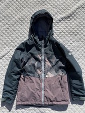 686 Athena Insulated Snow Jacket Girls Youth Size Medium Orion Blue Purple 10k