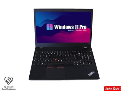 Lenovo ThinkPad T580 Intel 15.6'' i7-8550U 16GB 512GB SSD 4G LTE Win 11 Dual Akku