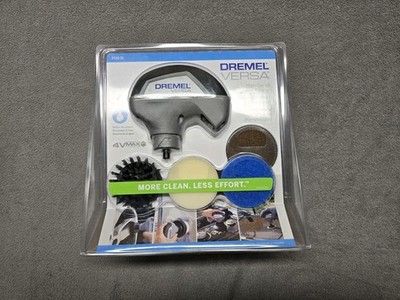 DREMEL VERSA Power Scrubber Kit PC10-01 Rechargeable Cleaning Tool New