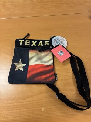 Robin Ruth Texas Under The Arm Crosby Black Canvas Bag
