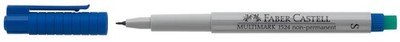 Faber Castell Marker Multimark non-perm S 0,4 mm blau