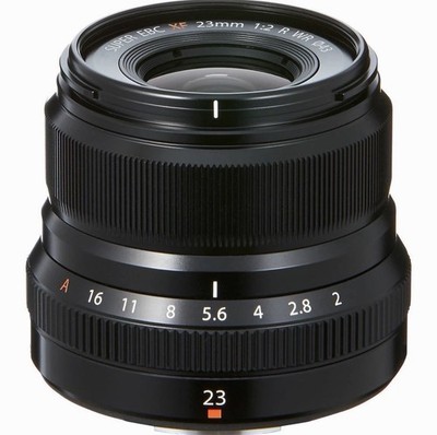 FUJIFILM Fujinon XF 23mm f/2 R WR Lens (Black)