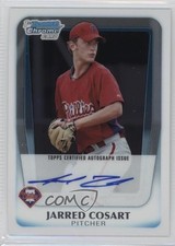 2011 Bowman Chrome Prospects Auto Jarred Cosart #BCP87 Auto 0o9