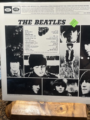 The Beatles Rubber Soul LP Vinyl Record Album SW-2442 Capital Records Sealed New - Picture 4 of 9