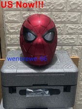 US Now LED Blink Eyes Iron Spider Spider-Man Mask 1:1 Wearable Killerbody Gift