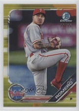 2019 Bowman Chrome Prospects Yellow Refractor 28/75 JoJo Romero #BCP-37 g5j