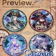 Honkai  Star Rail Feixiao Tingyun Aventurine Robin Badge Brooch Pin 4pcs-