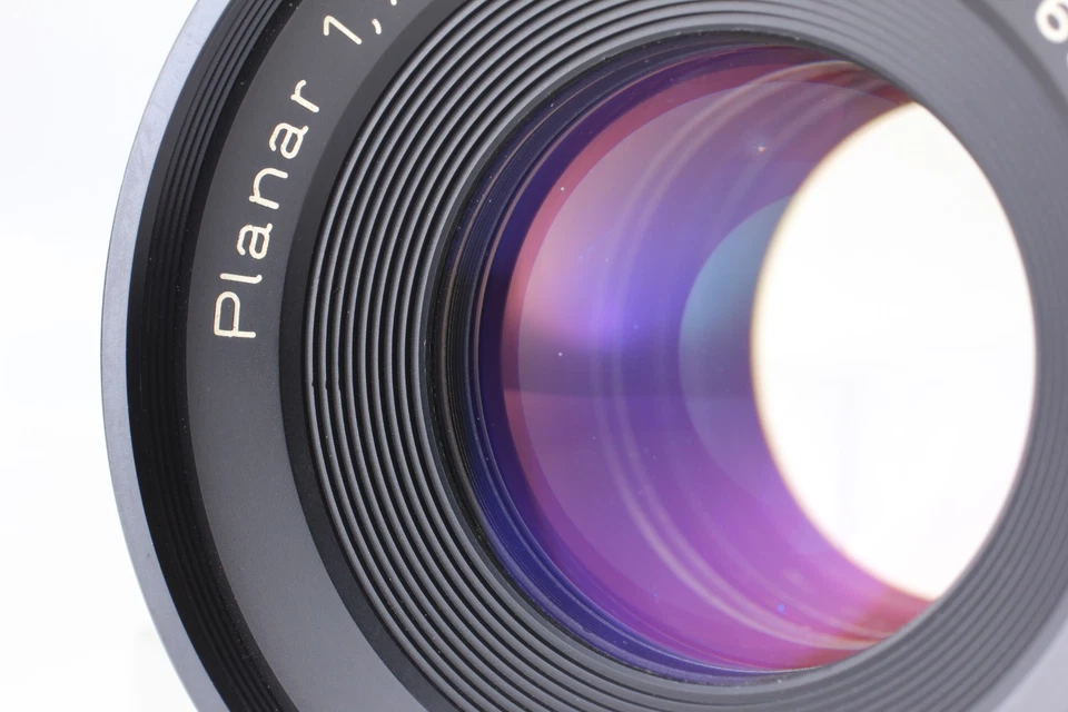 [Near MINT] Contax Carl Zeiss Planar T* 50mm F/1.7 AEJ MF Lens C/Y From JAPAN - Image 3 of 4