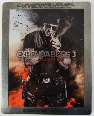 The Expendables 3 - A Man's Job - Extended Director's Cut - Limited Steelbook -
