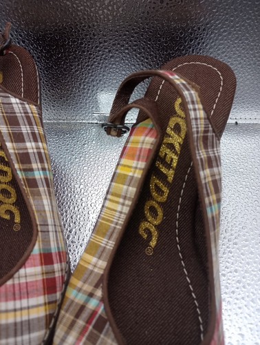 Rocket Dog Women's Size 9 Plaid Sandals Pre Owned - Picture 6 of 10