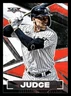 2021 Topps Fire Baseball Card #150 Aaron Judge