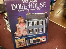 Vintage 70s Skilcraft Victorian Doll House Kit No.680  Unassembled RARE