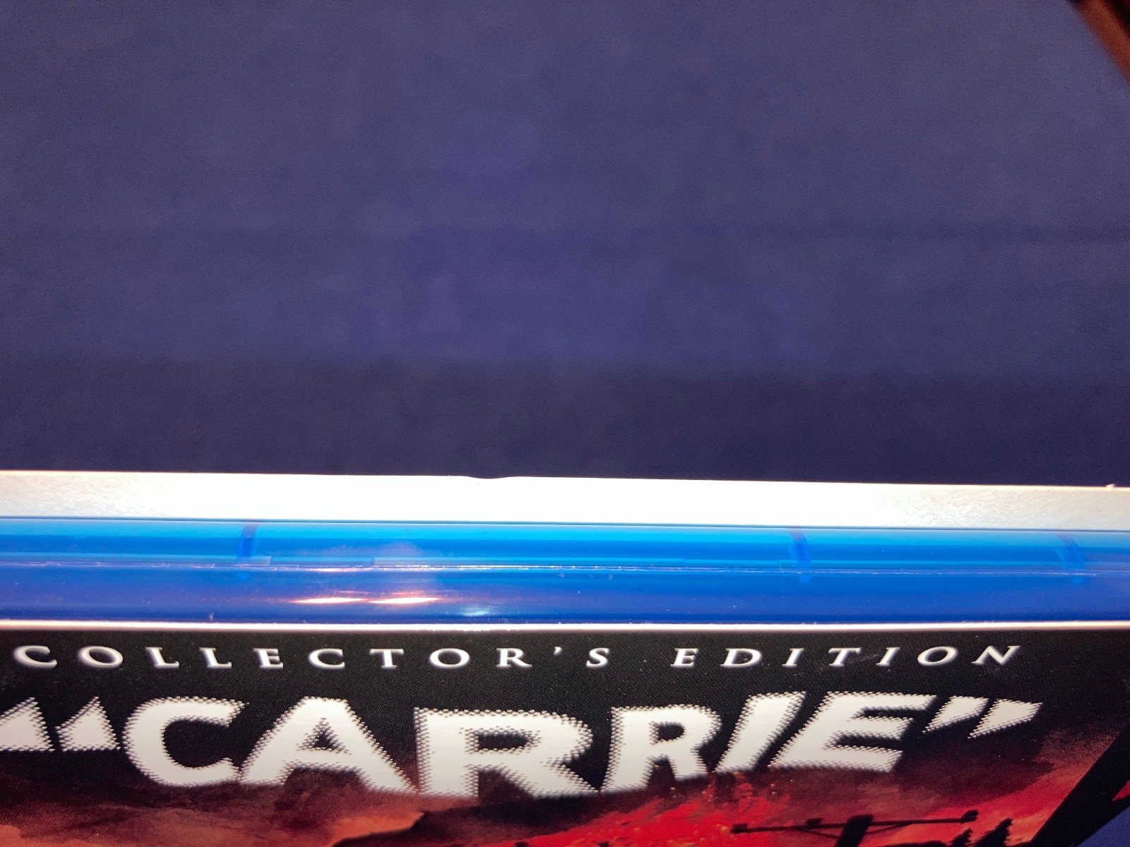 WATCHED ONCE Carrie 40th Anniversary Collector's Edition Blu-ray w/ Slipcover