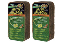 Eco Earth Bricks 2 Pack Zoo Med Coconut Fiber Recycled Renewable Sources Organic