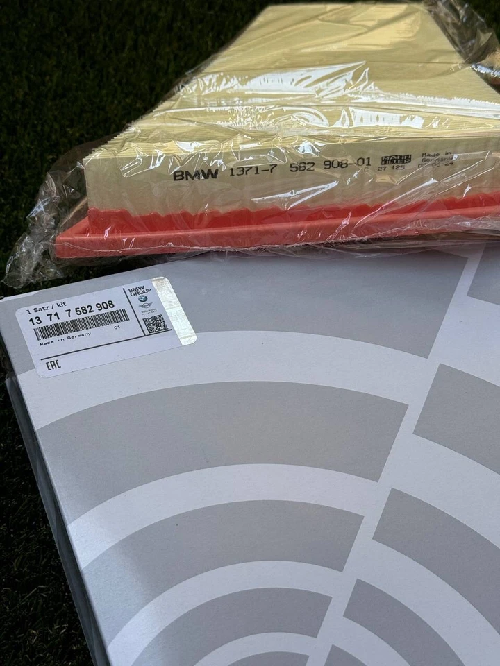 Filtro de aire original BMW F10 528i 13717582908 / 13717582908 E89 Z4 28i admisión E84 Foto 4 de 4